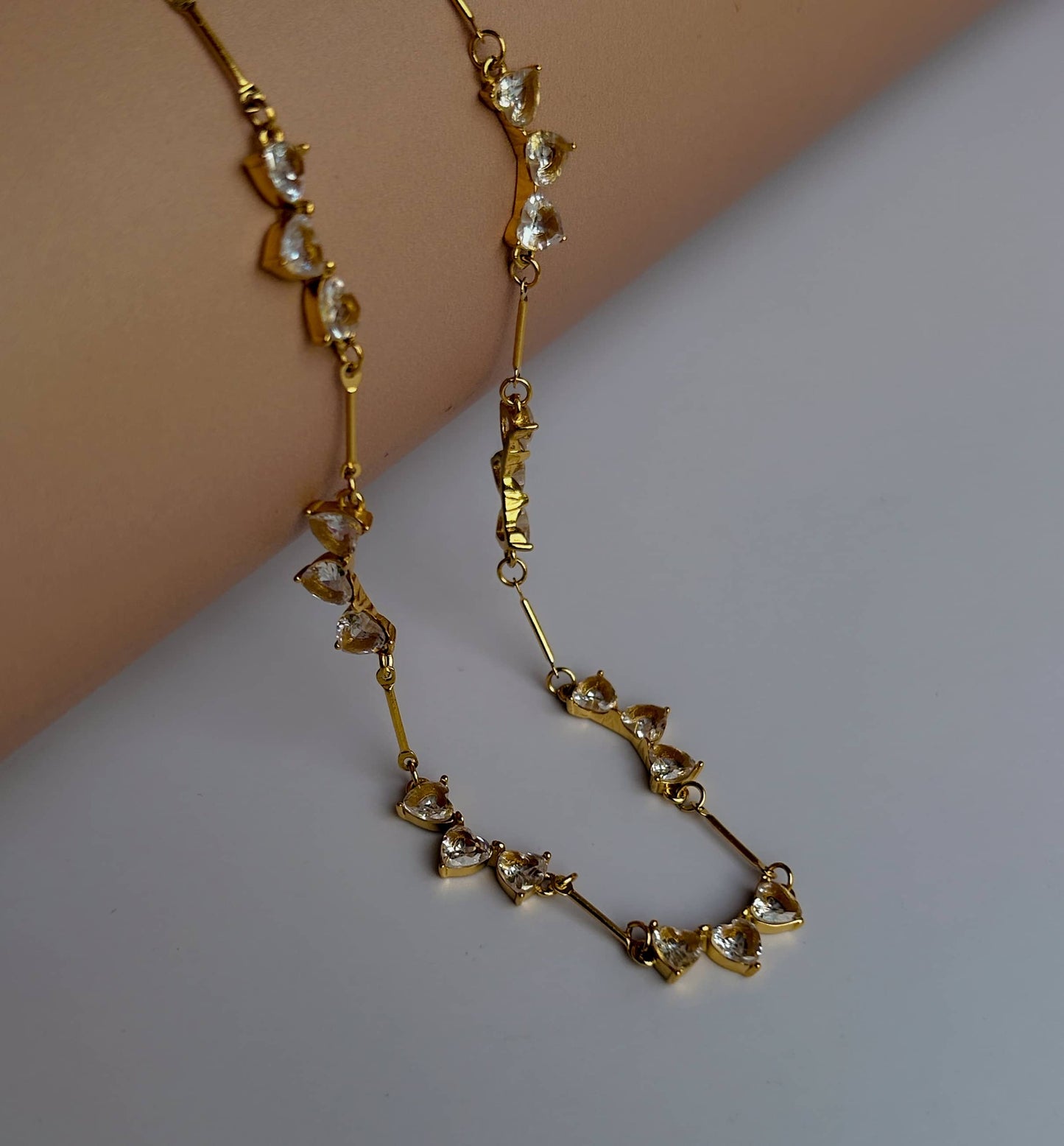 Halo Line Necklace