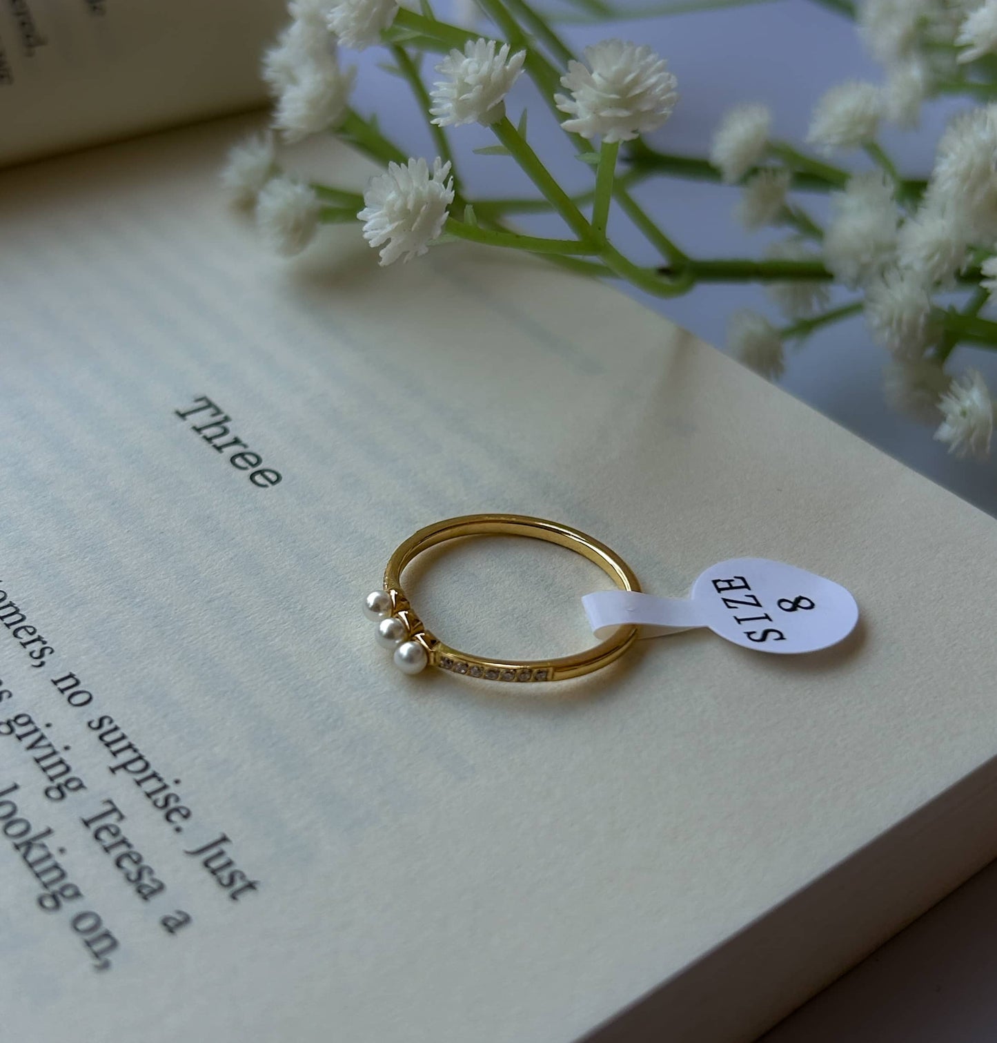 Blanc Halo Ring
