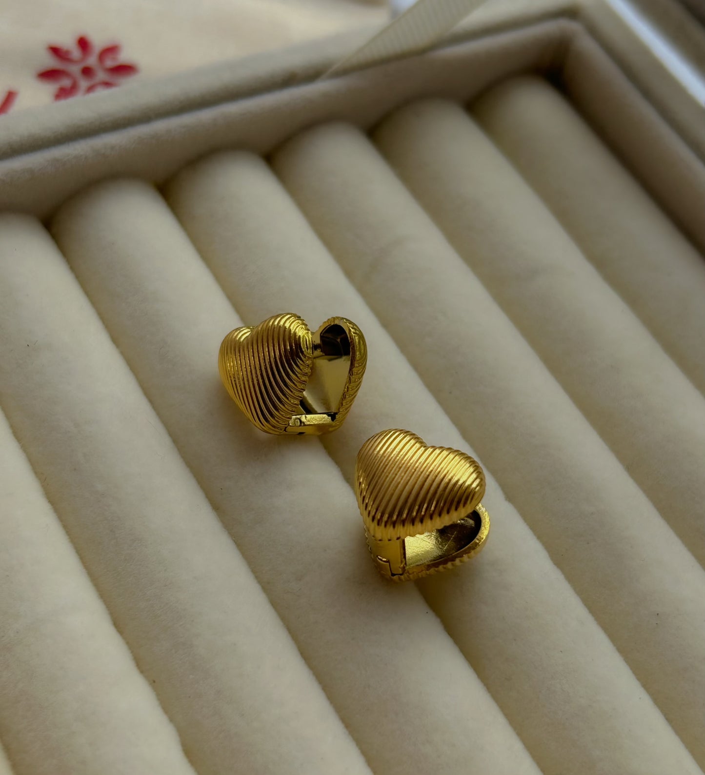 Mirror Hearts Earrings