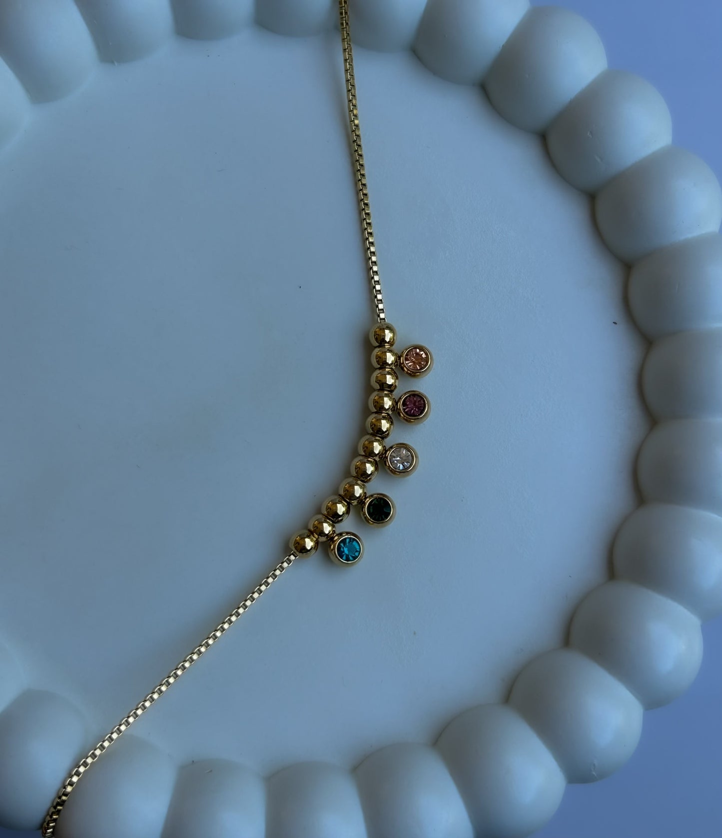 Rainbow Anklet