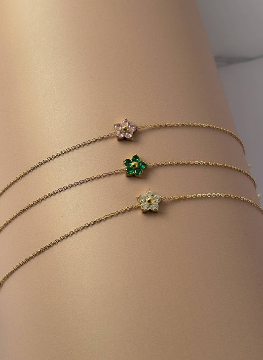 Lavender Lace Bracelet