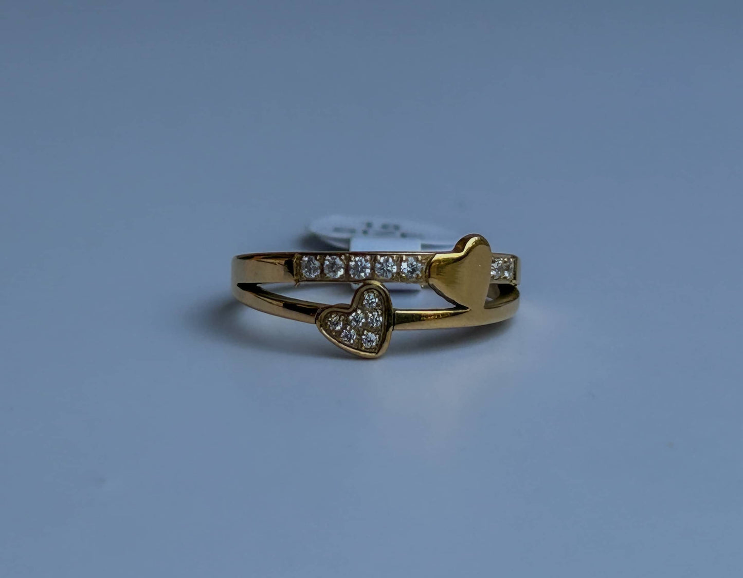 Icy Heart Ring