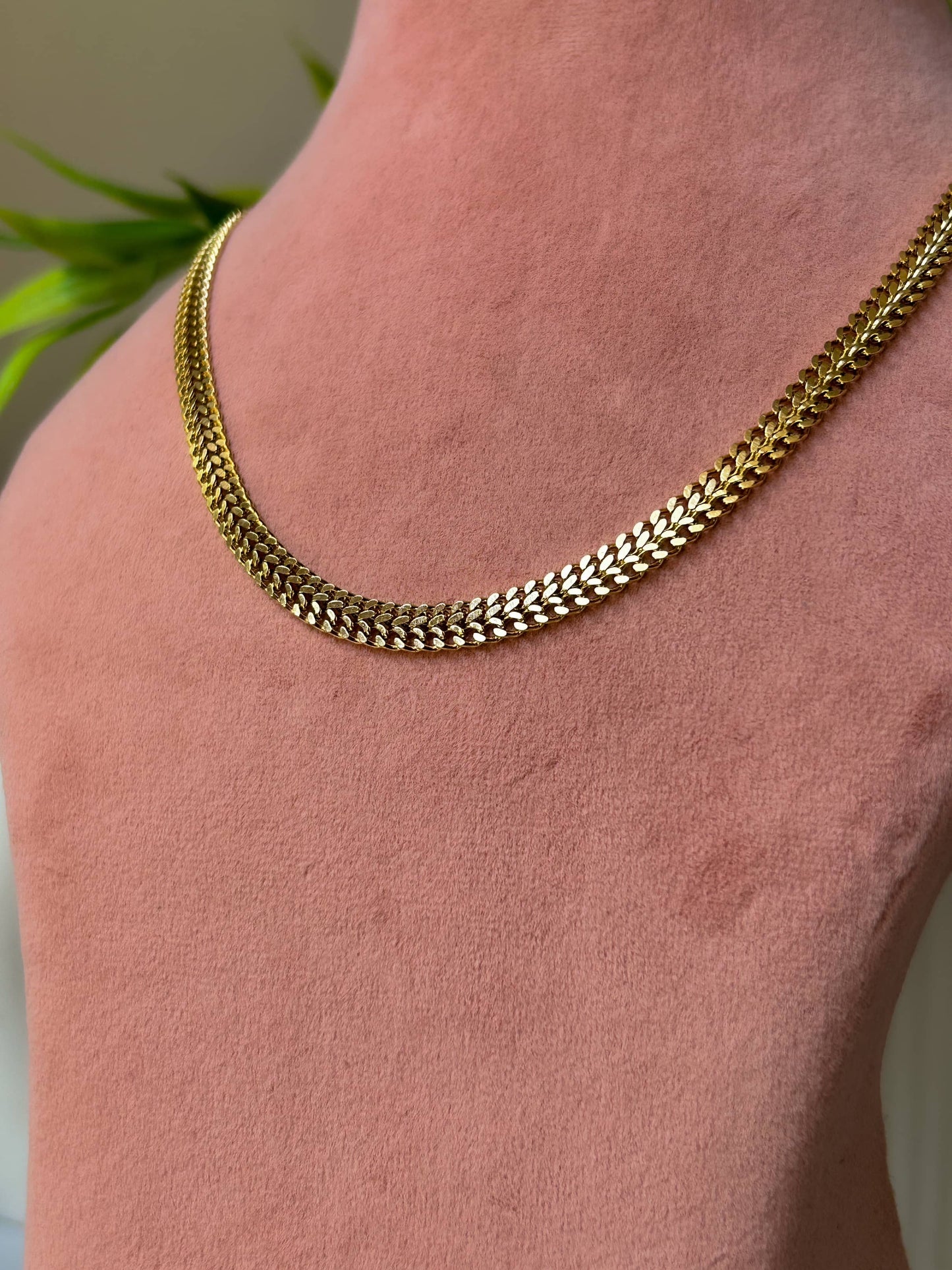 Gold Torque Necklace