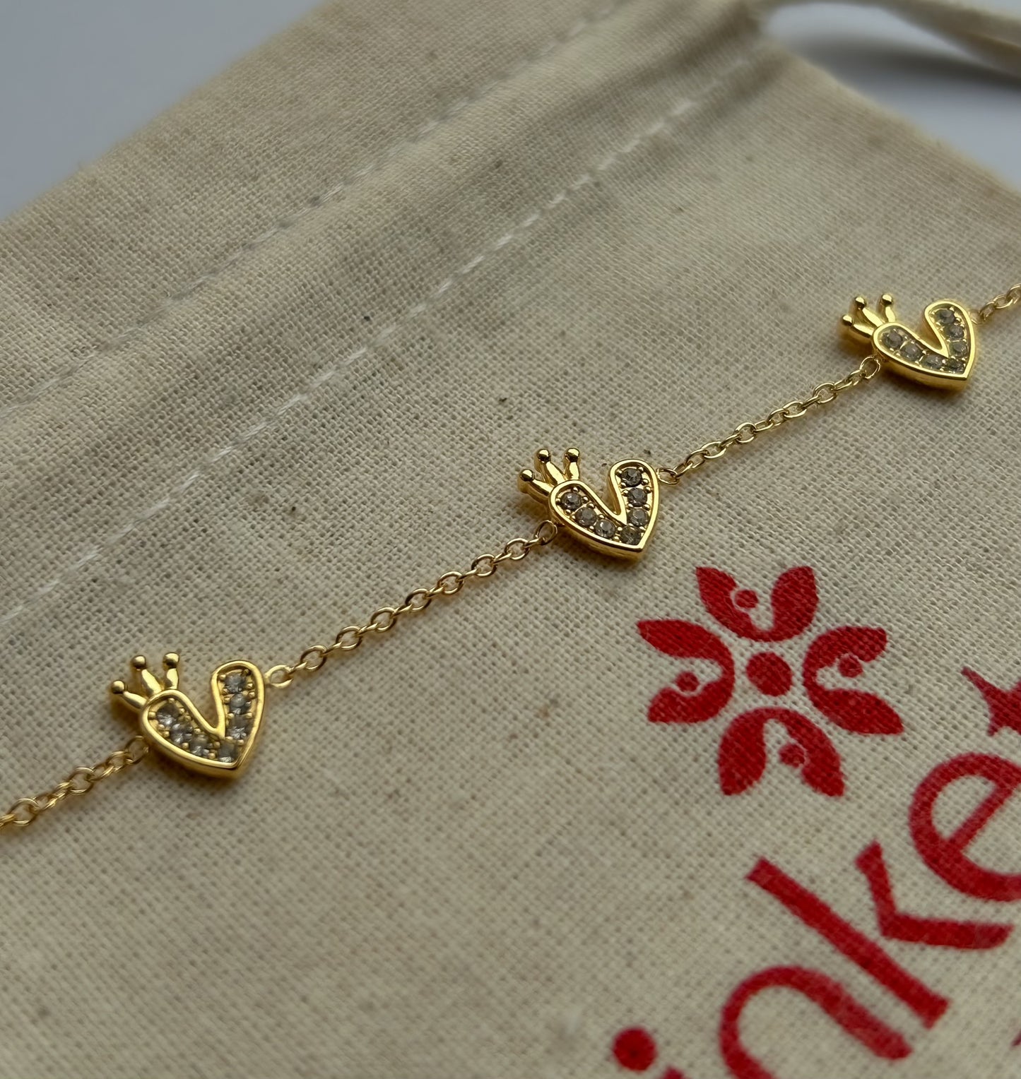 Regal Hearts Bracelet