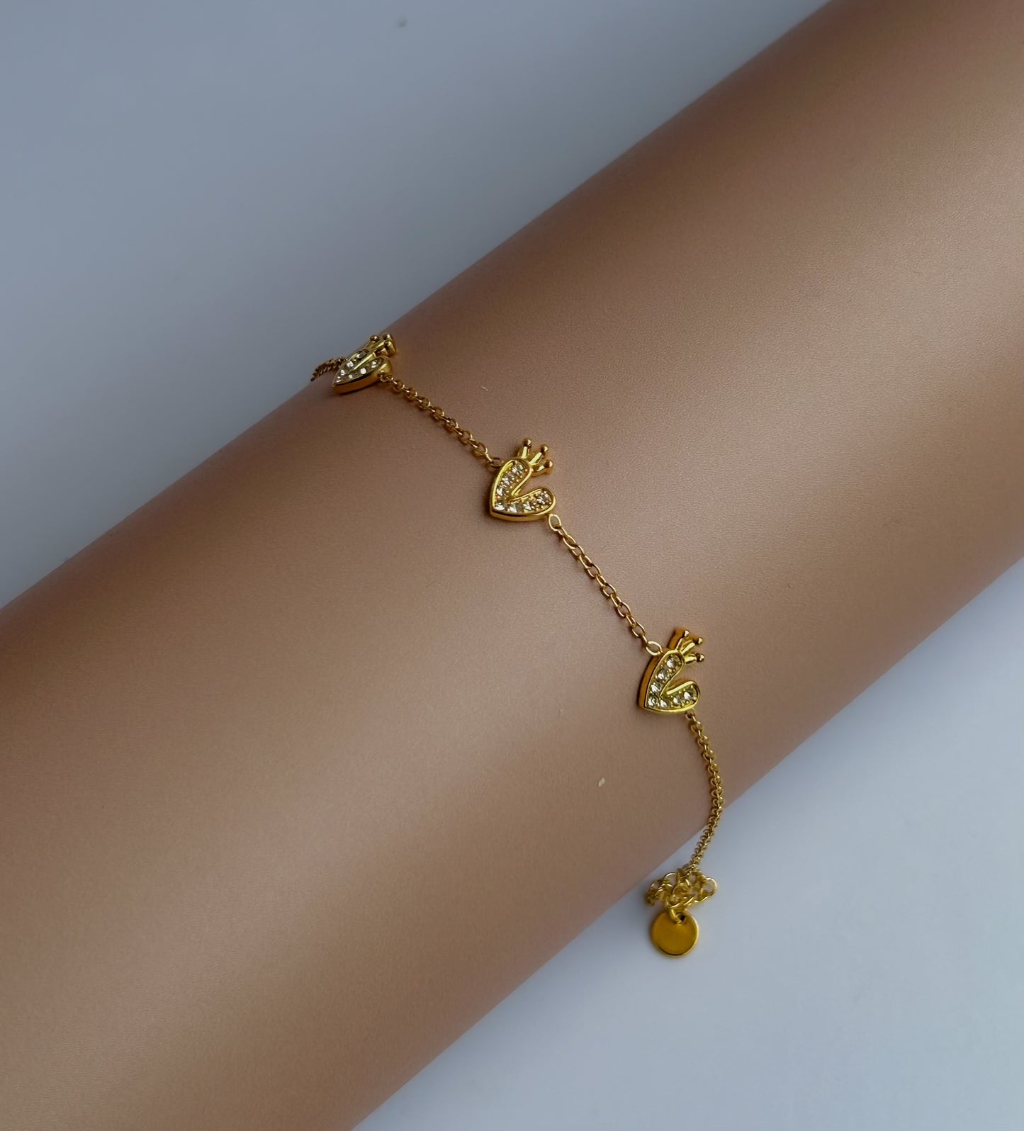 Regal Hearts Bracelet