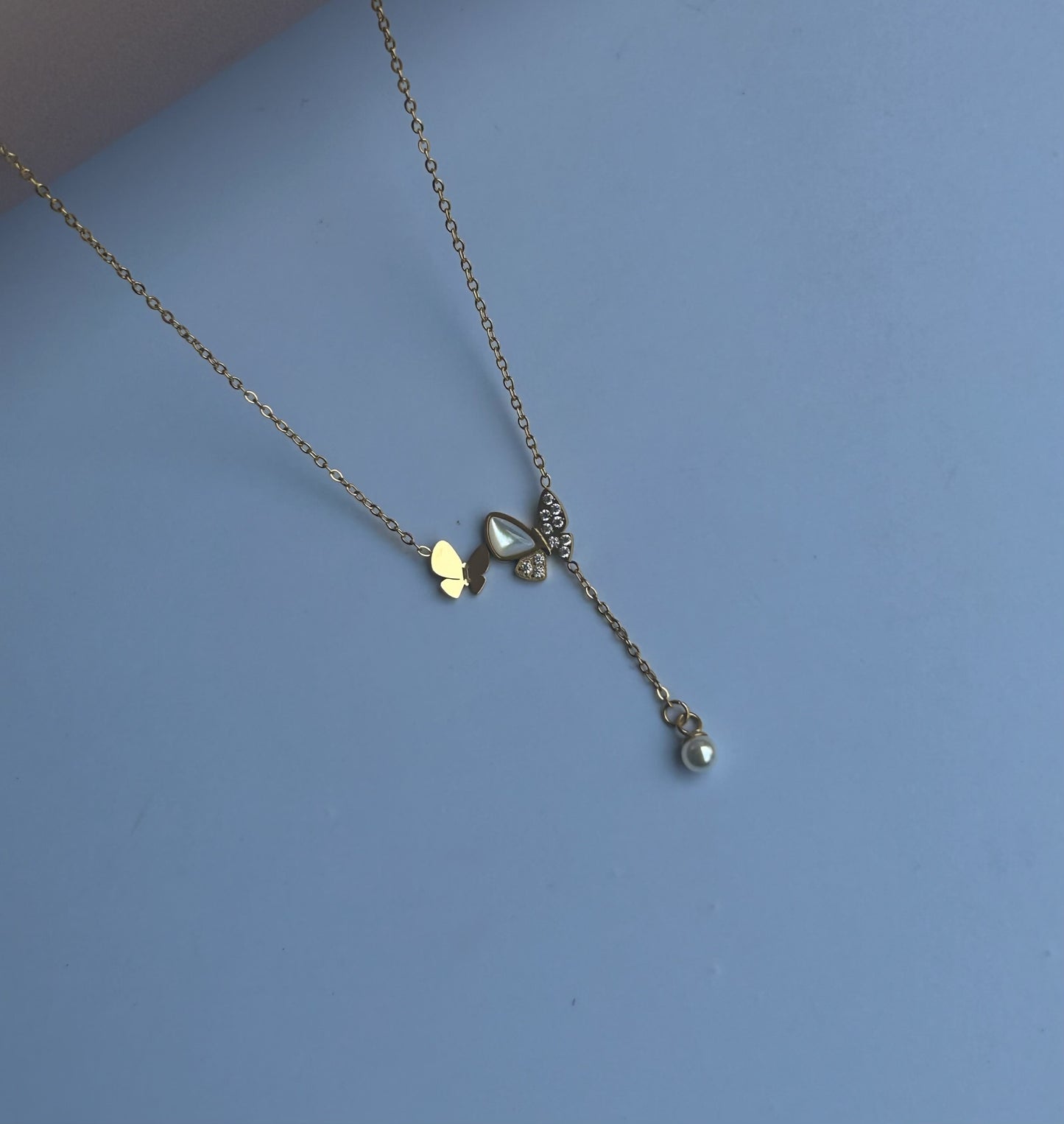 Pearl Wing Necklace
