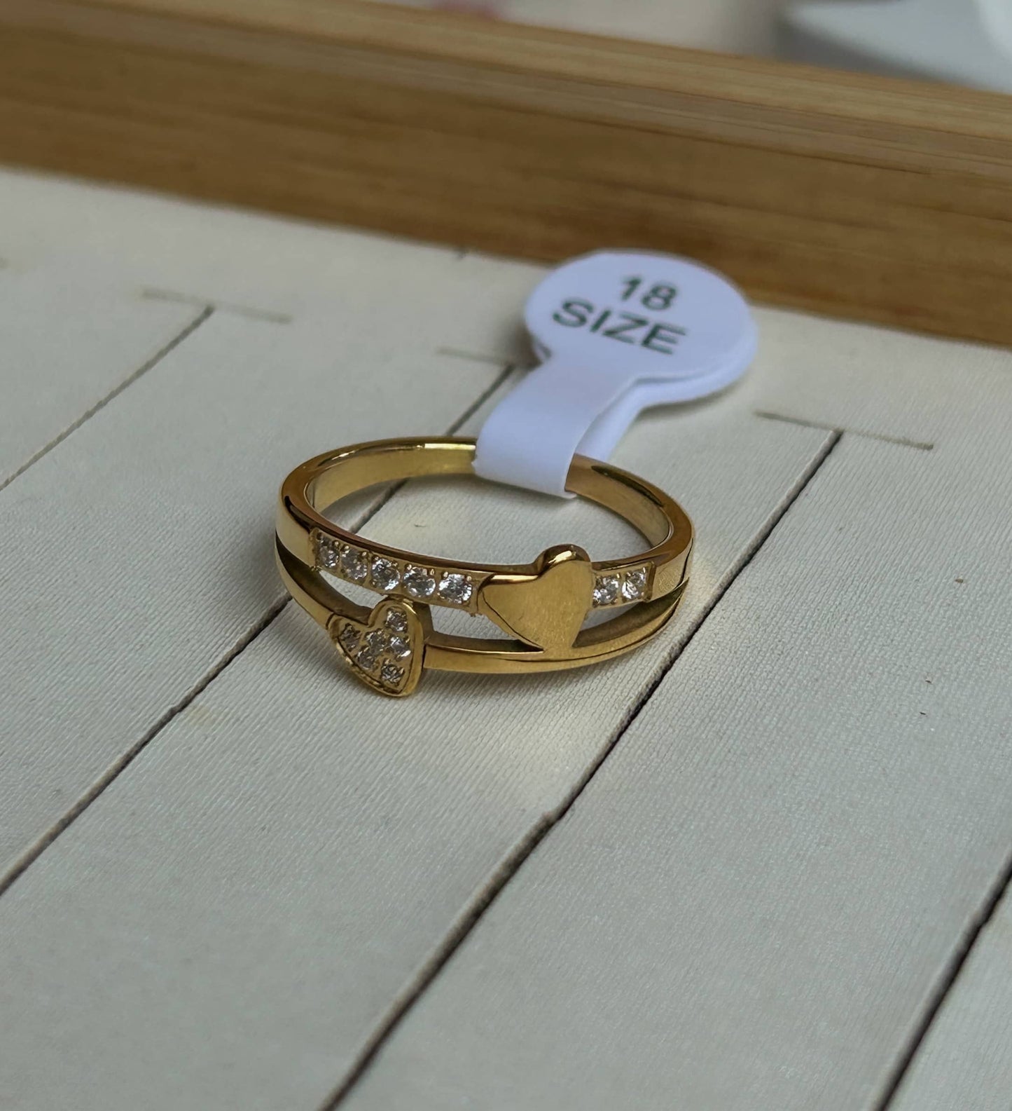Icy Heart Ring