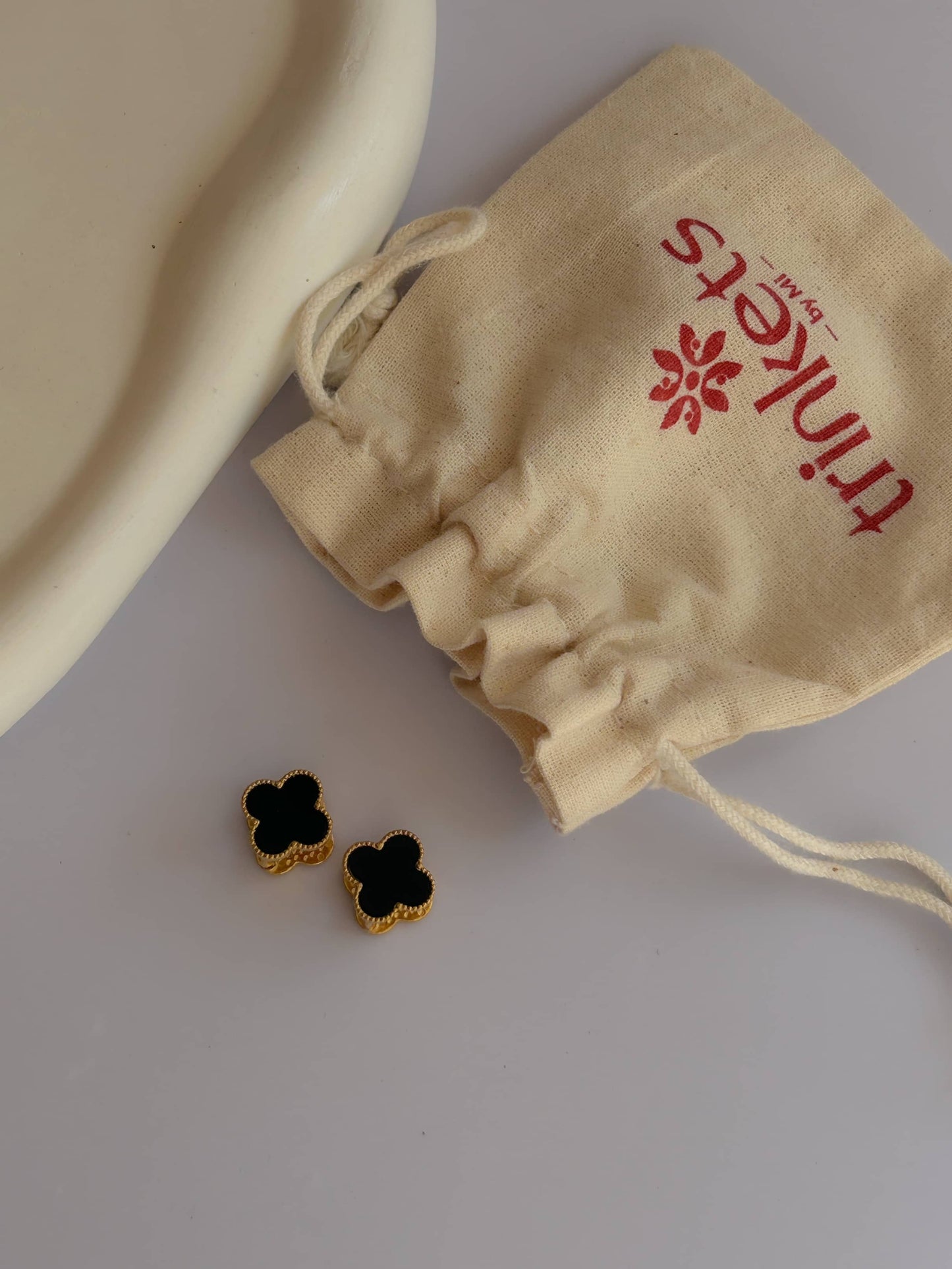 Midnight Earrings ( Reversible)