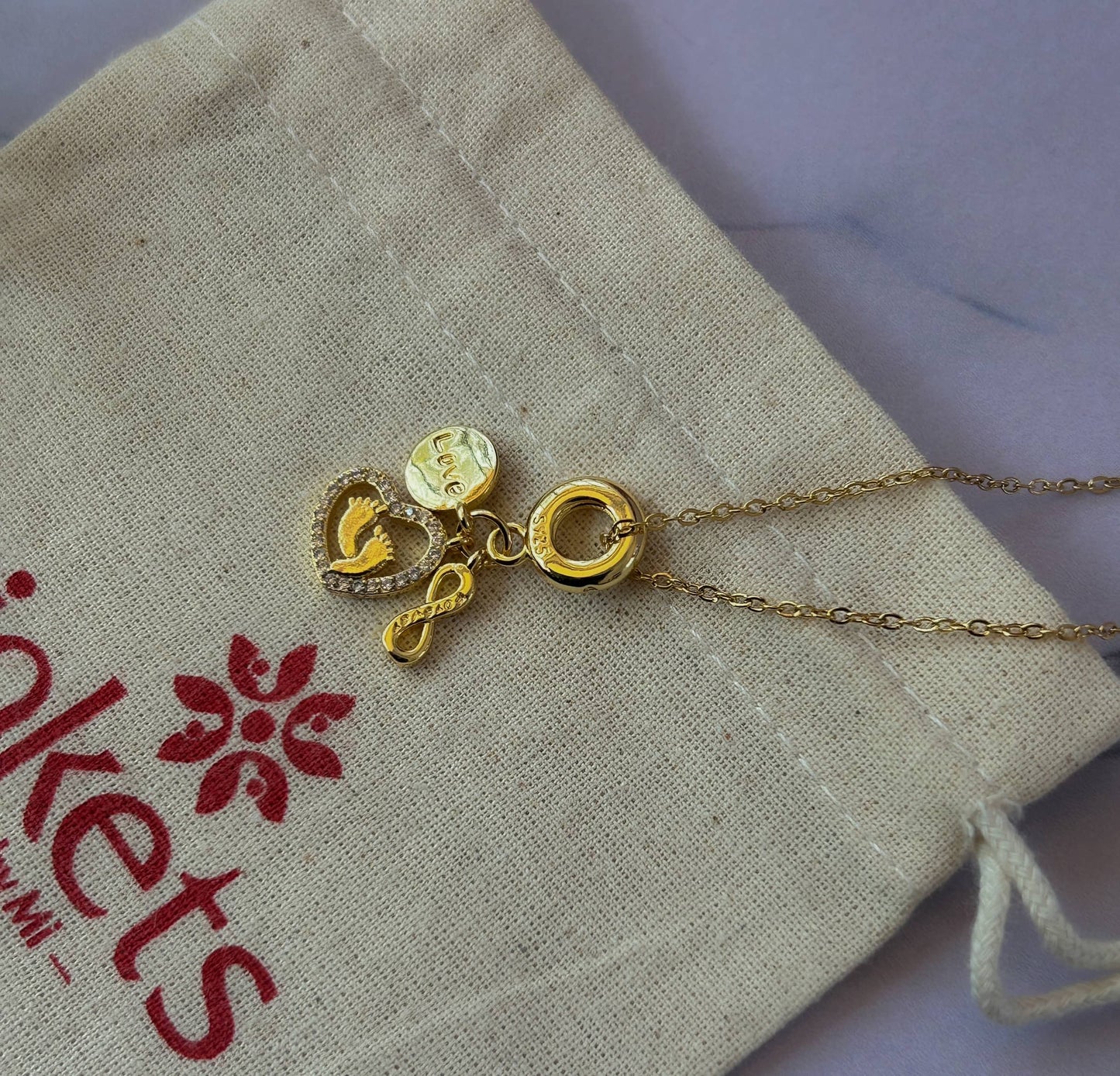 Tiny Steps Necklace