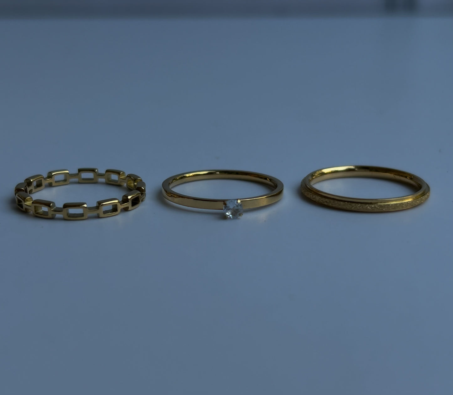 Golden Dust Ring ( Set of 3 )