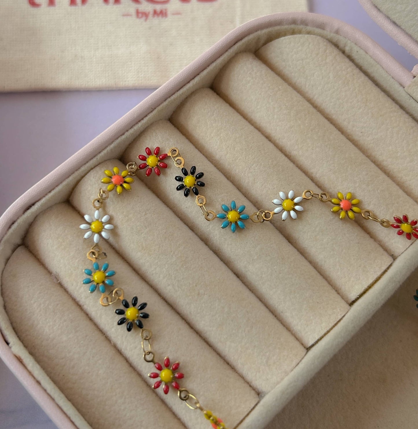 Rainbow Bloom Necklace