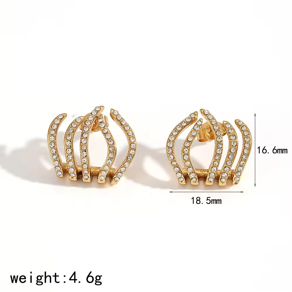 Regal Arc Studs