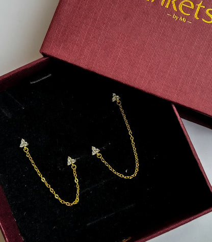 Daisy Chain Earrings (Pair)