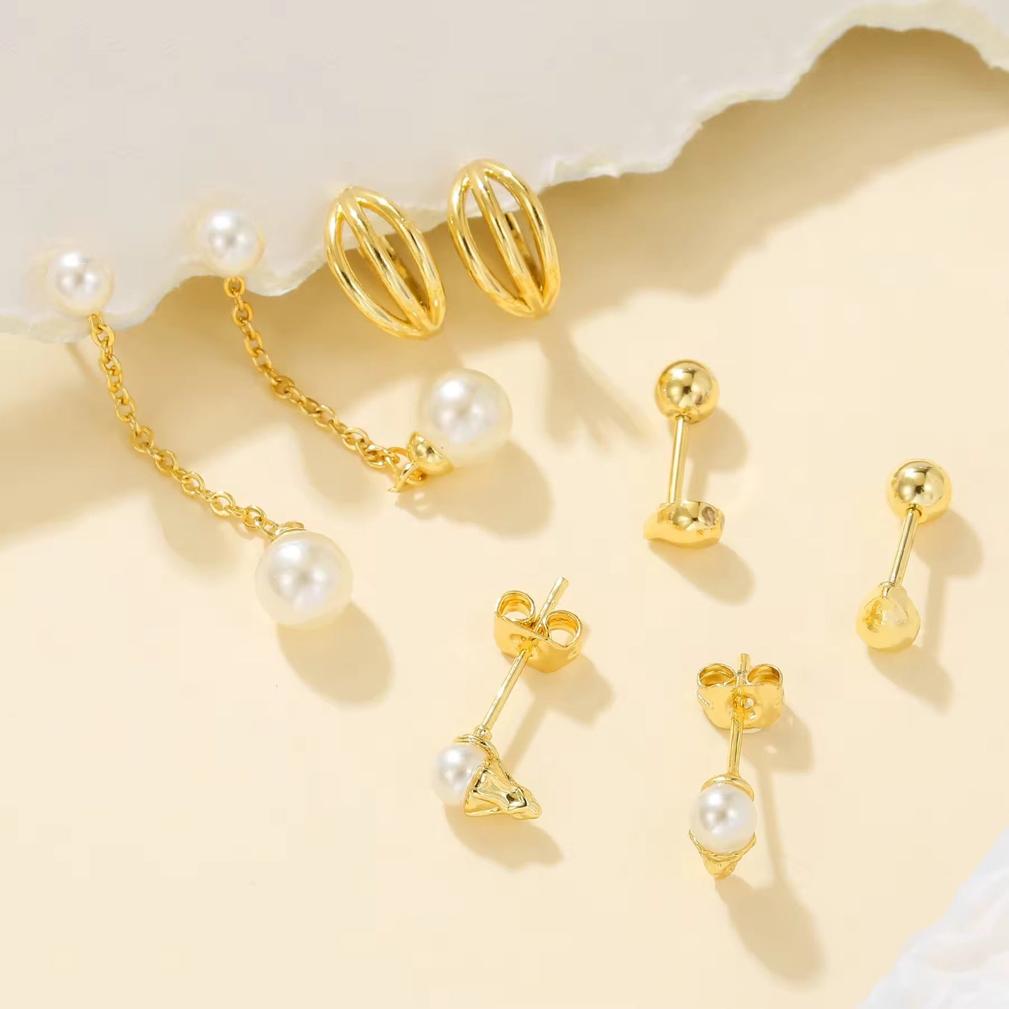 Vanilla Pearl Set