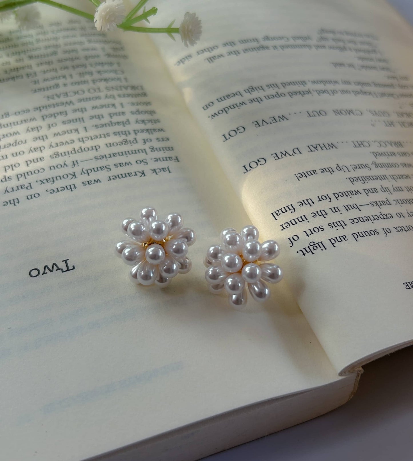 Moonlit Bloom Studs