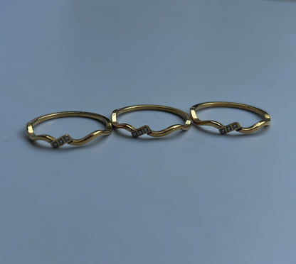 The Staple Ring ( Set of 3)