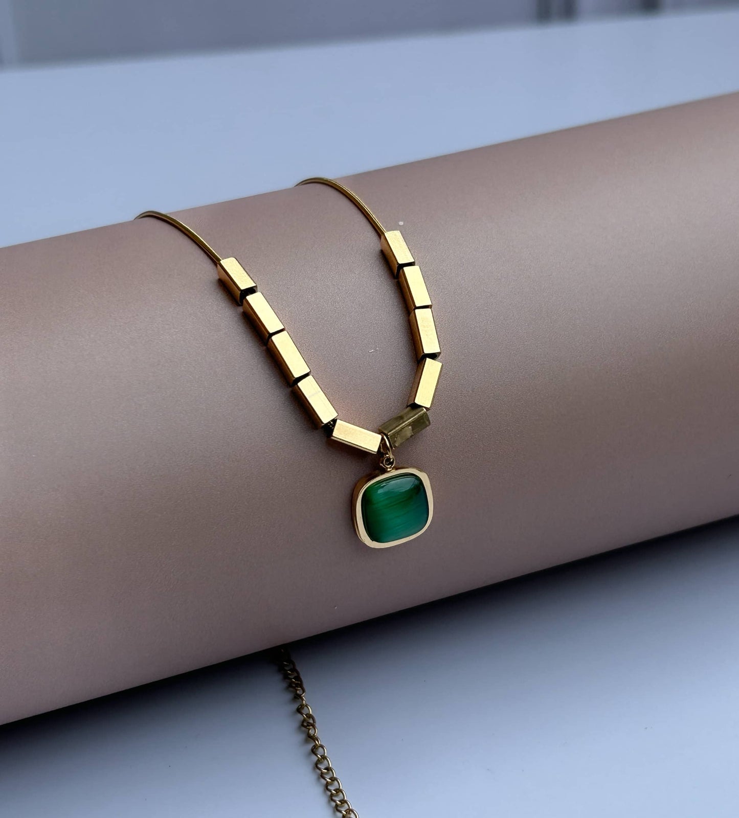 Green Aura Necklace