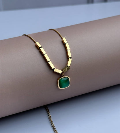 Green Aura Necklace
