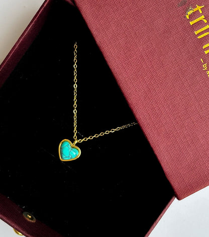 Aqua Kiss Necklace
