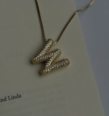 Bold Chic Initials Necklace