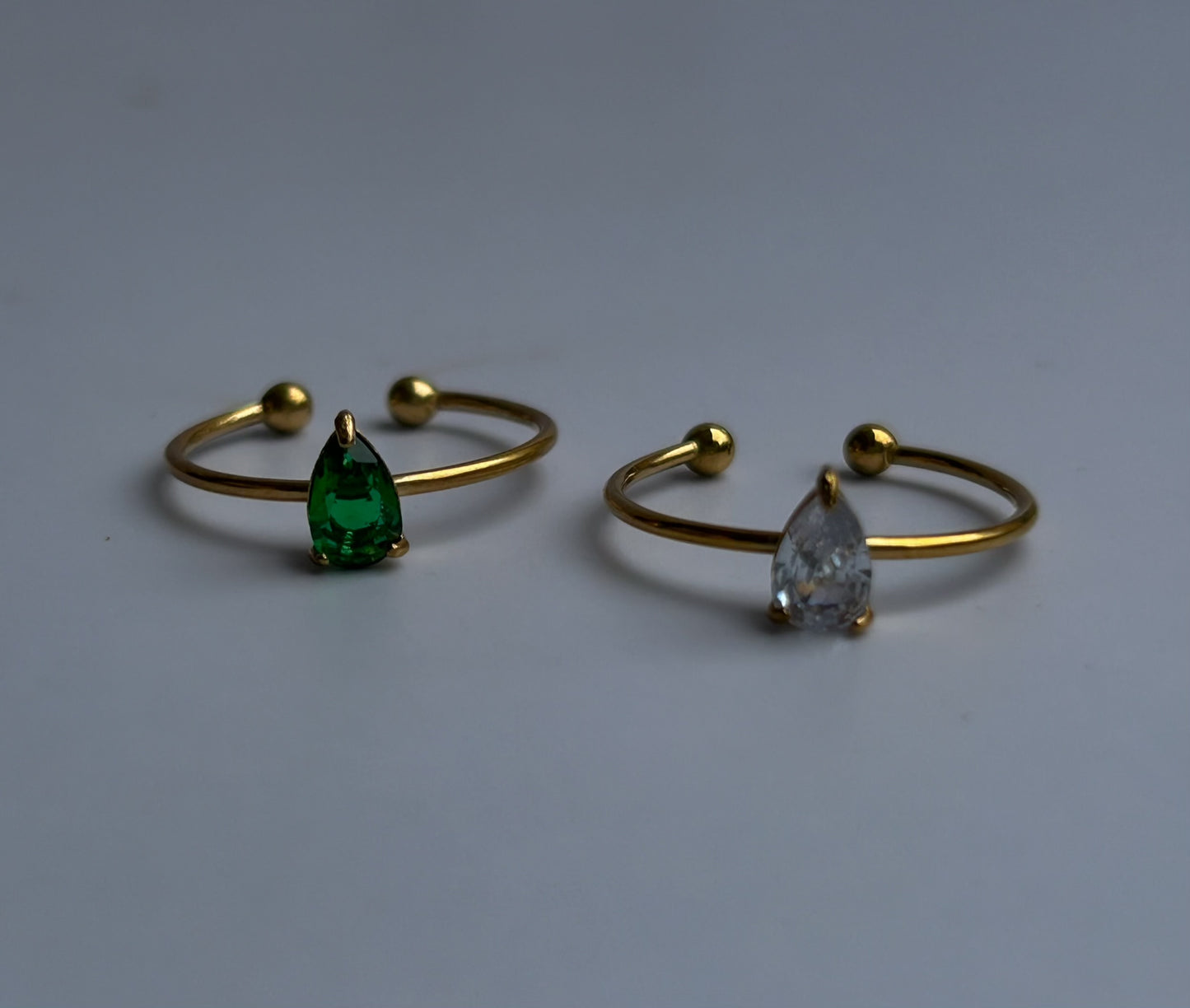 Mint Whisper Ring