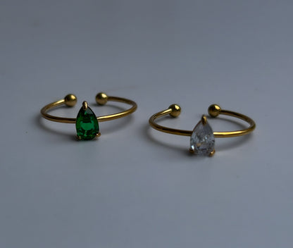Mint Whisper Ring