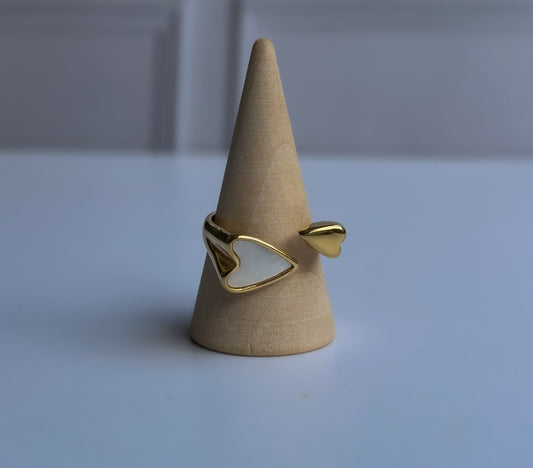 Dual Heart Ring