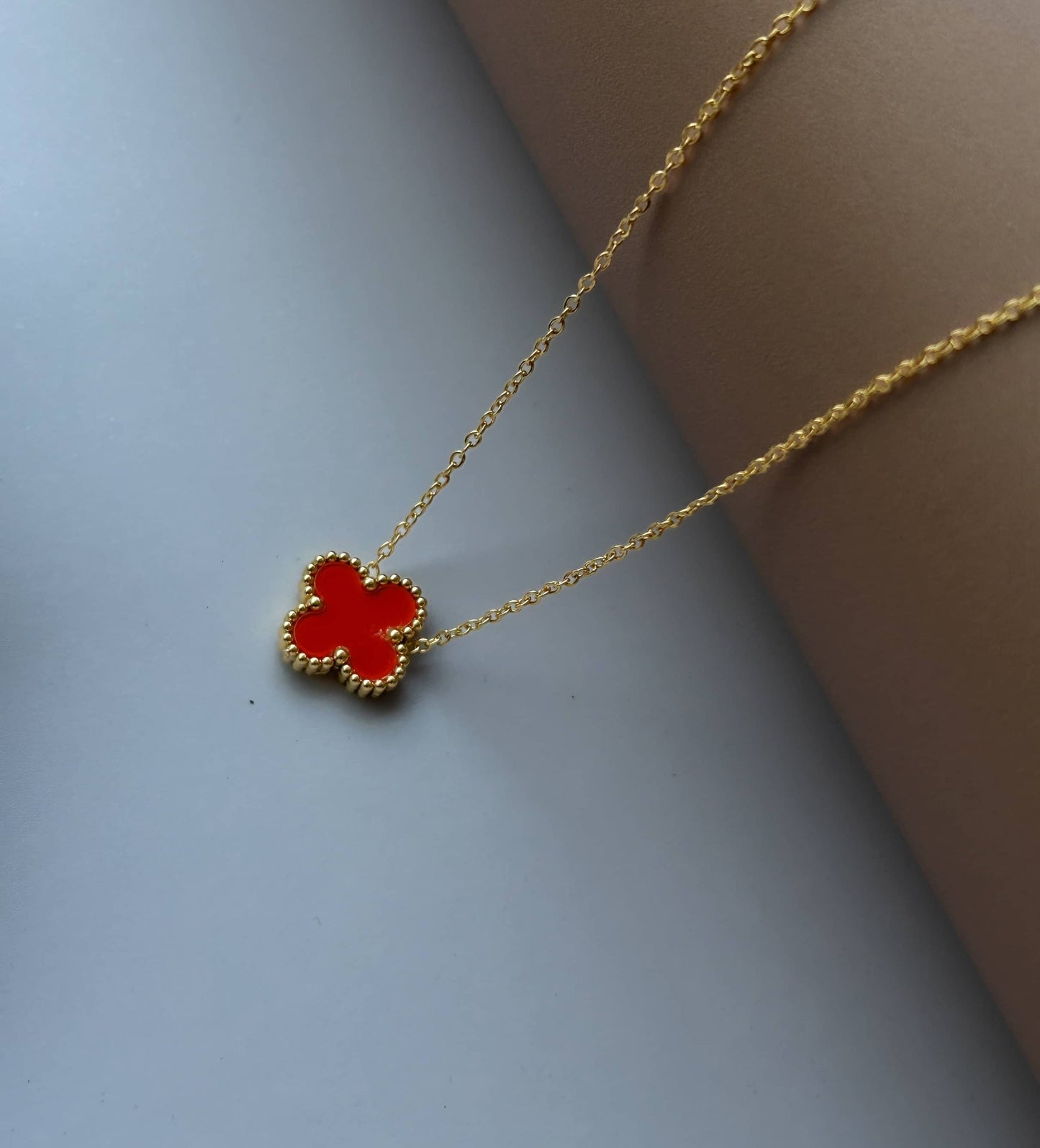 Ruby Bloom Necklace