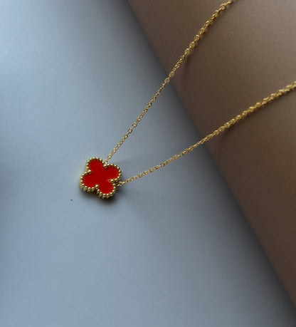 Ruby Bloom Necklace