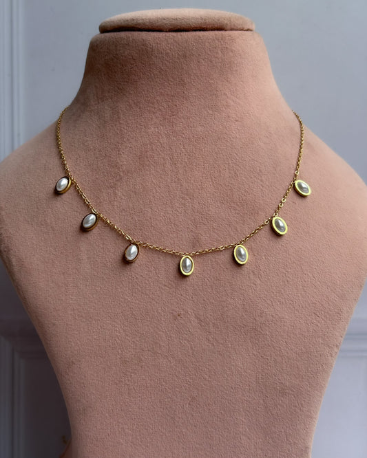 Pearl Drops Necklace