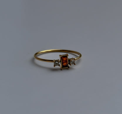 Scarlet Glow Ring