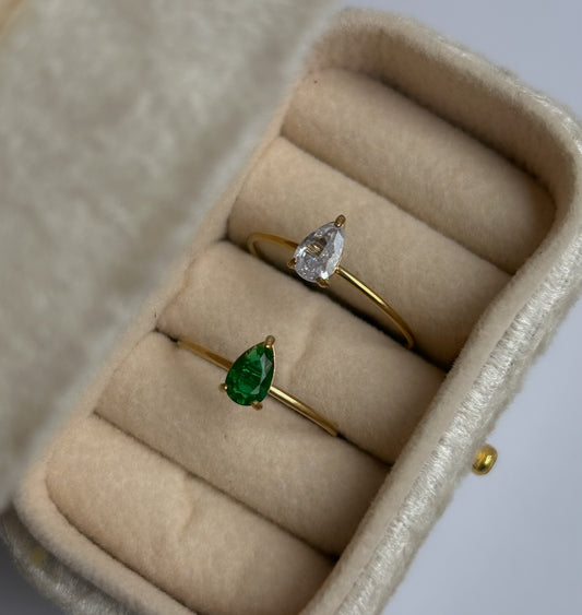 Mint Whisper Ring