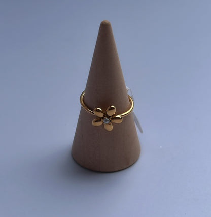 Golden Flora Ring