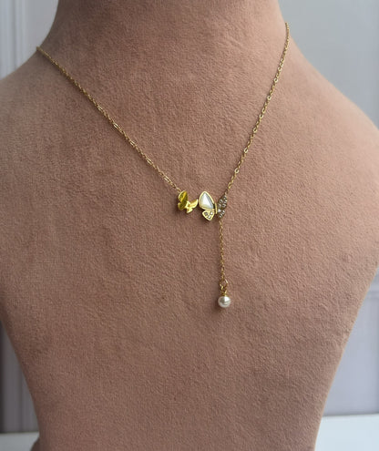 Pearl Wing Necklace