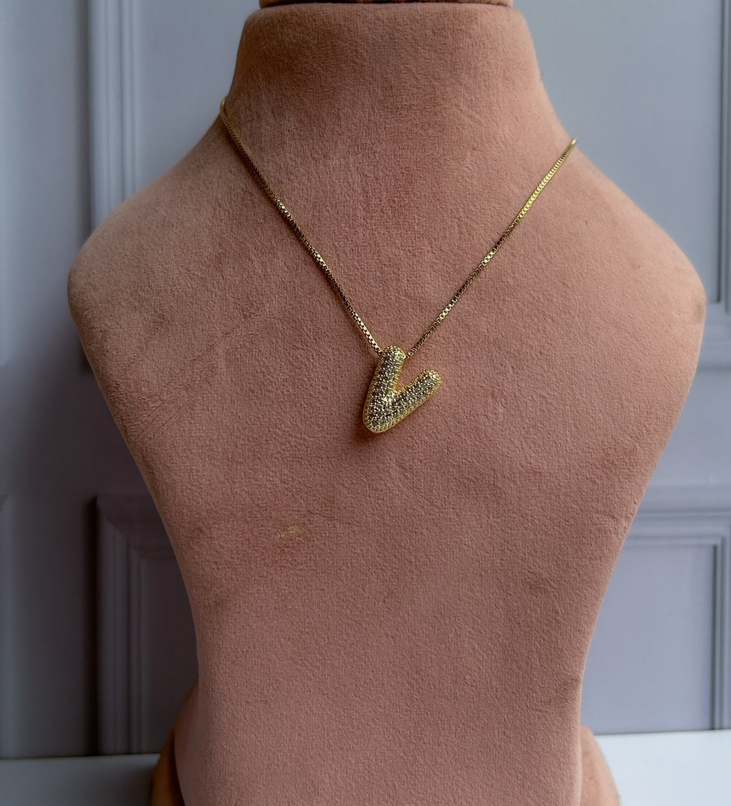 Bold Chic Initials Necklace