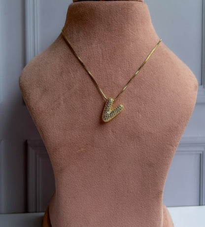 Bold Chic Initials Necklace