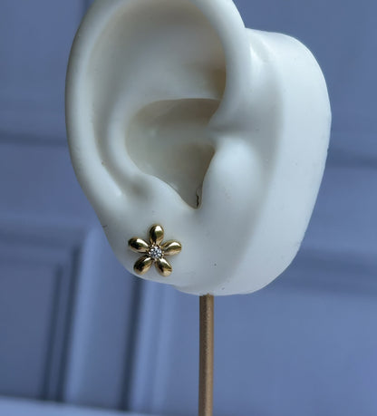 Golden Flora Studs
