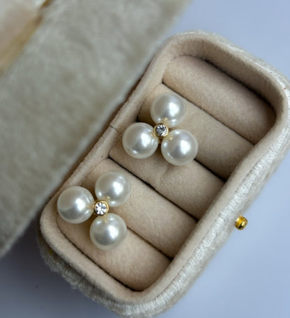 Ivory Glow Studs