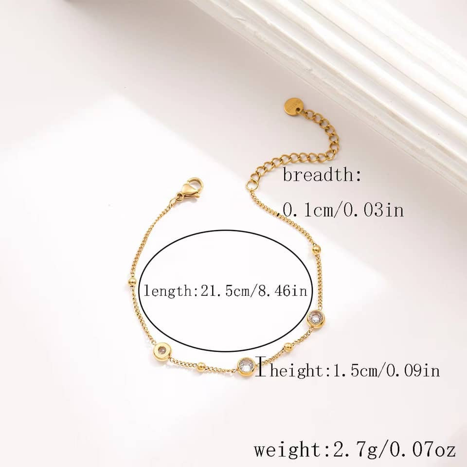Diamond Daze Anklet