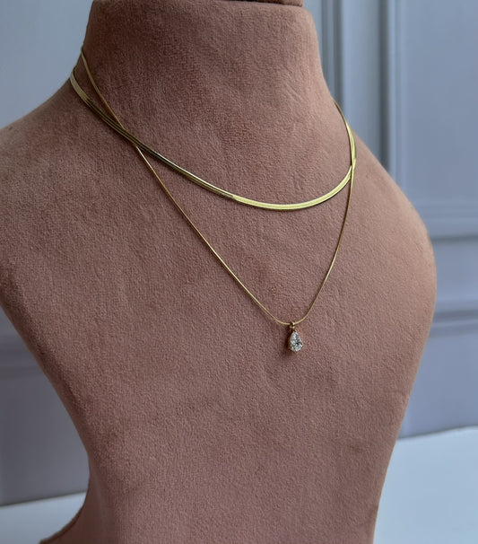 Moon Layered Necklace