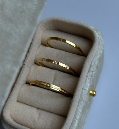 Tiny Wonders Ring (Set Of 3)