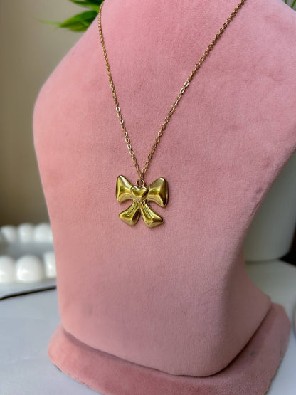 Bow Of Love Necklace