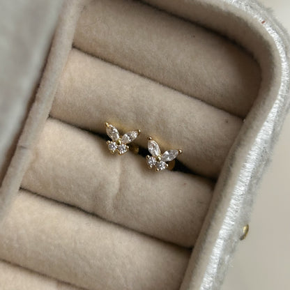 Flutter-bloom Studs ( Flat-back)