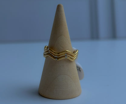 Swirl Edit Ring (Set of 3)