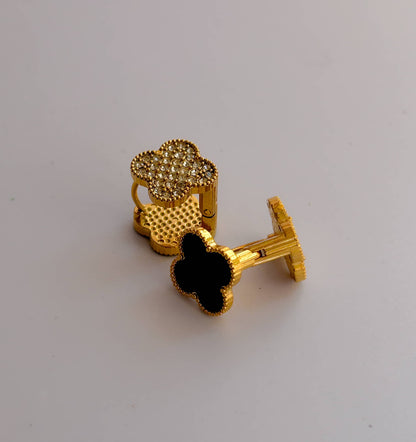 Midnight Earrings ( Reversible)