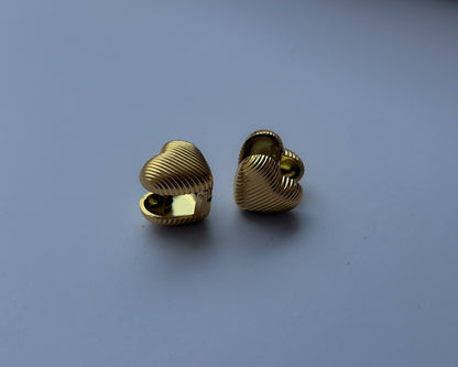 Mirror Hearts Earrings