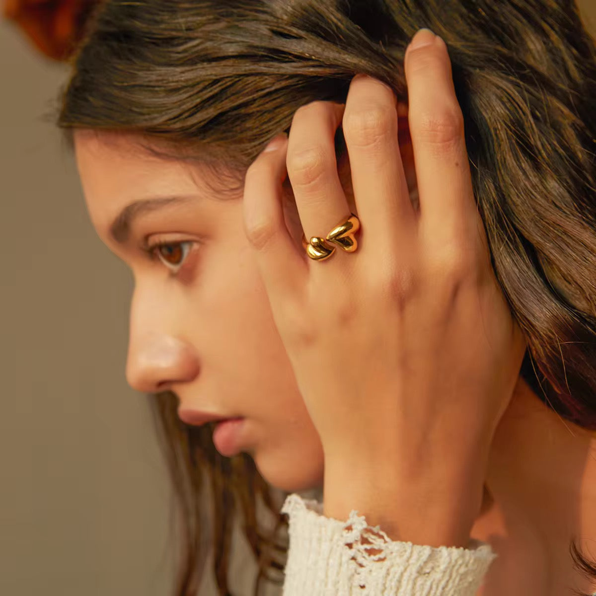 Heartlet Ring
