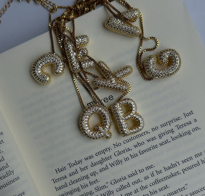 Bold Chic Initials Necklace