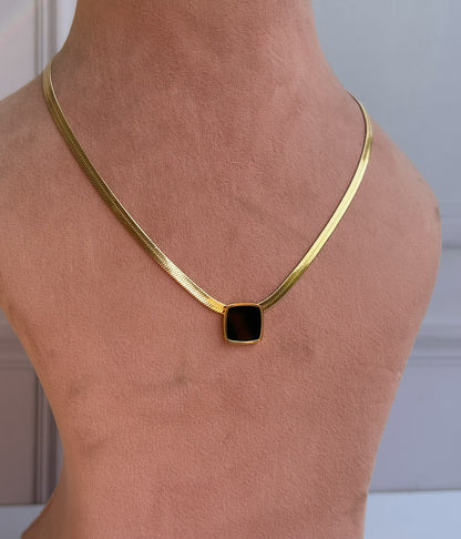 Noir Charm Necklace