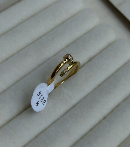 Twisted Nail 2.0 Ring